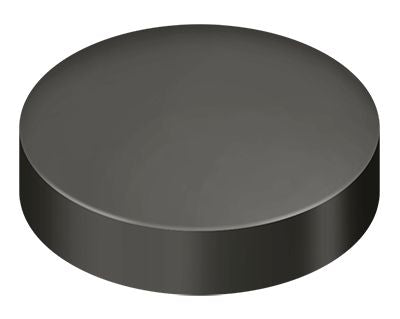 Deltana Screw Cover; Round; Flat; 1" Diameter; Deltana