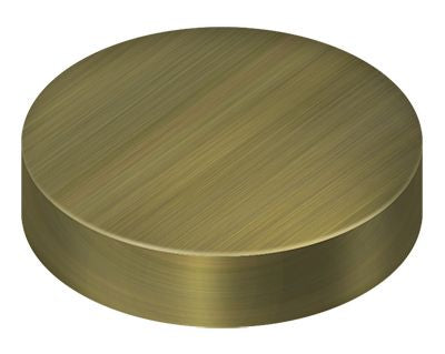 Deltana Screw Cover; Round; Flat; 1" Diameter; Deltana
