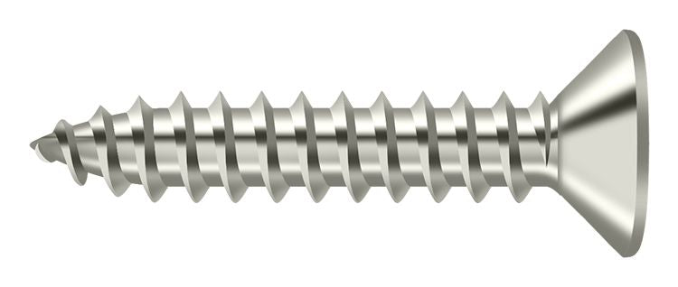 Deltana Wood Screw; SB; #10 x 1"; Deltana