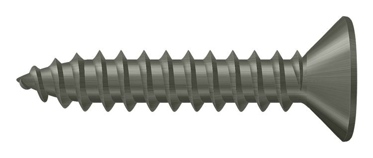 Deltana Wood Screw; SB; #10 x 1"; Deltana