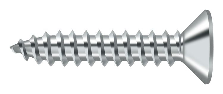 Deltana Wood Screw; SB; #10 x 1"; Deltana
