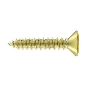 Deltana Bag of 100 Wood Screws; SB; #10 x 1"; Deltana
