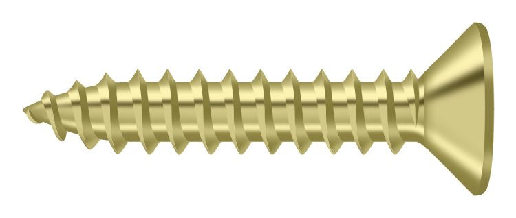Deltana Wood Screw; SB; #10 x 1"; Deltana