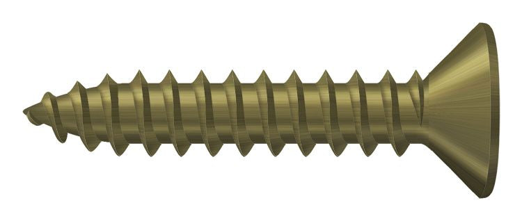 Deltana Wood Screw; SB; #10 x 1"; Deltana