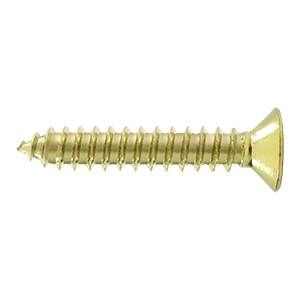 Deltana Bag of 100 Wood Screws; SB; #12 x 1-1/4"; Deltana