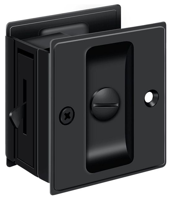 Deltana Pocket Lock; 2-1/2" x 2-3/4" Privacy; Deltana