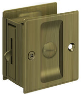 Deltana Pocket Lock; 2-1/2" x 2-3/4" Privacy; Deltana