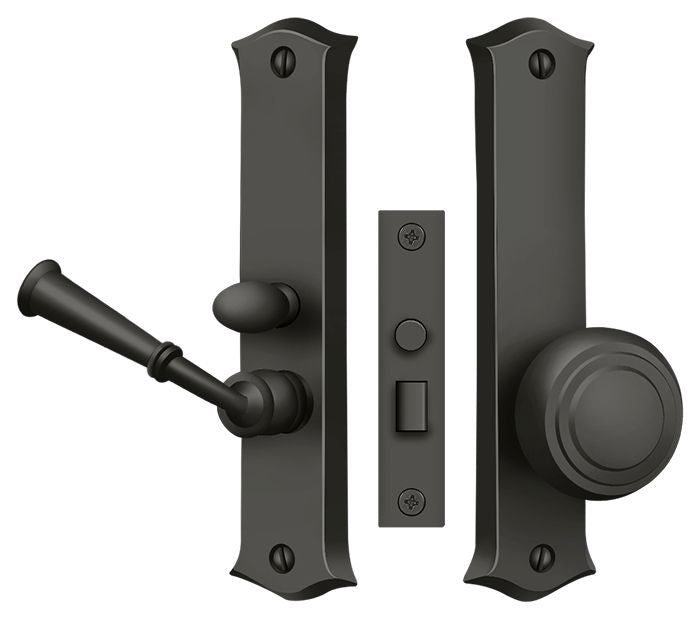 Deltana SDL688U10B Storm Door Latch; Classic; Mortise Lock; Oil Rubbed Bronze Finish Deltana