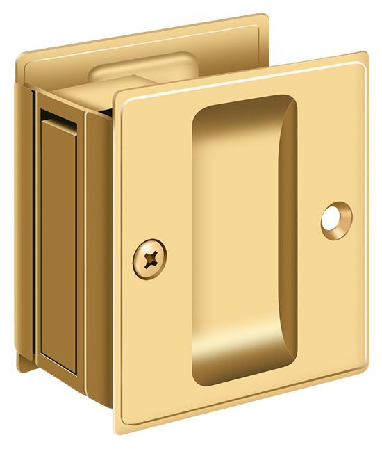 Deltana Pocket Lock; 2-1/2" x 2-3/4" Passage; Deltana