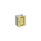 Deltana Pocket Lock; 2-1/2" x 2-3/4" Passage; Deltana