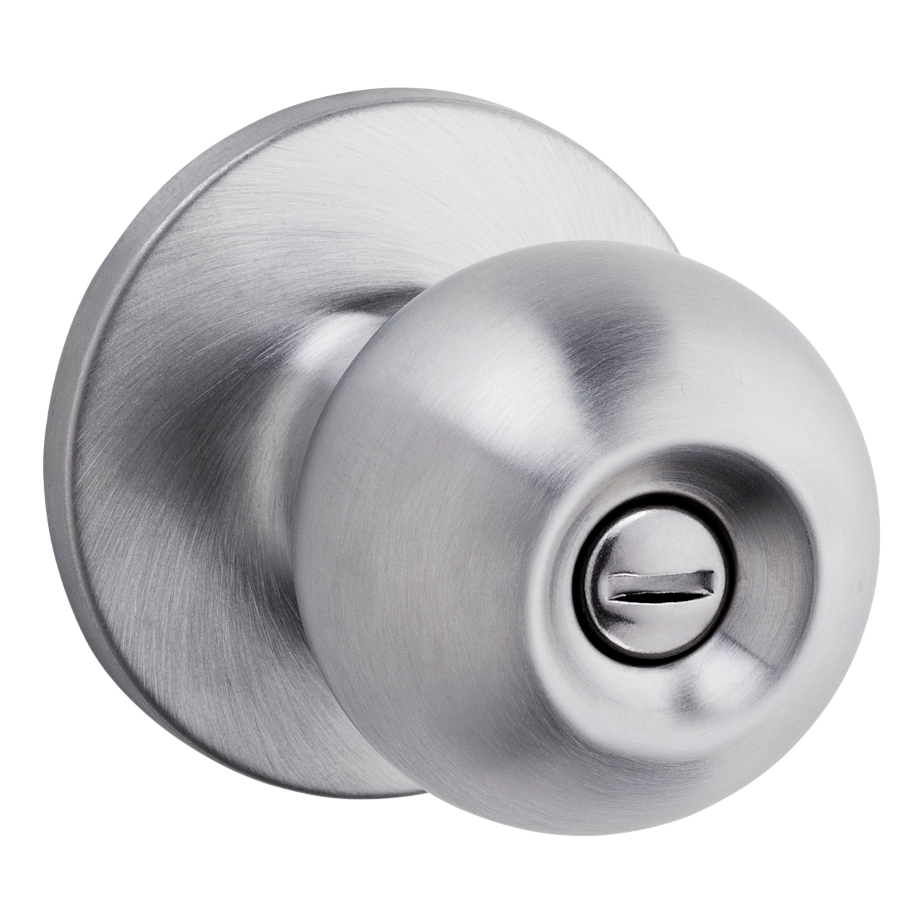 Safelock Regina Knob Privacy Lock with 4AL Latch and RCS Strike Safelock