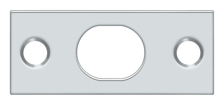 Deltana Strike Plate For Extension Flush Bolt; Deltana