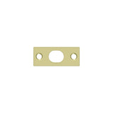 Deltana Strike Plate For Extension Flush Bolt; Deltana