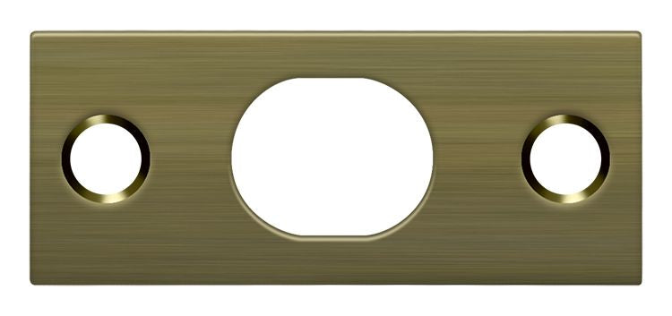 Deltana Strike Plate For Extension Flush Bolt; Deltana