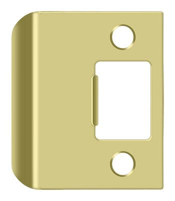 Deltana Extended Lip Strike Plate; 2" Overall; Deltana