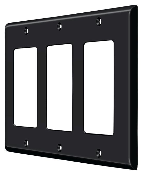 Deltana Switch Plate; Triple Rocker; Deltana