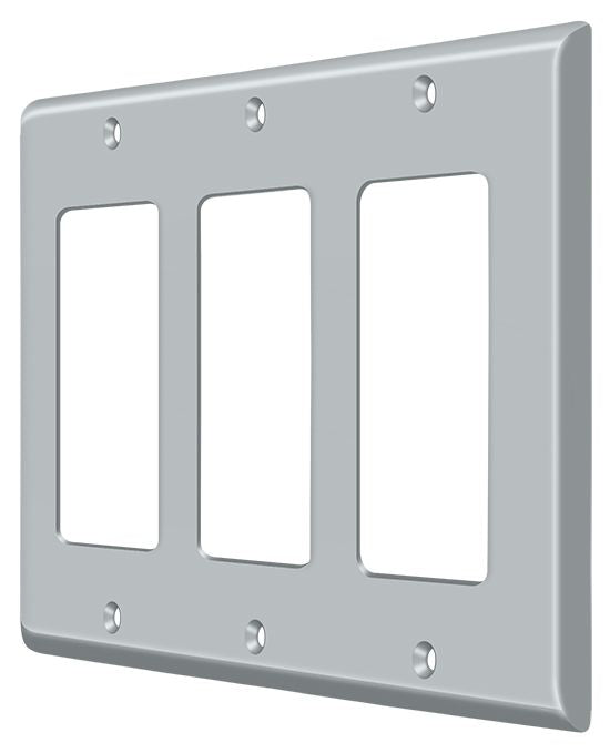 Deltana Switch Plate; Triple Rocker; Deltana