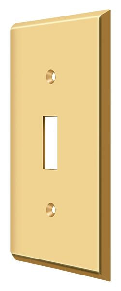 Deltana Switch Plate; Single Standard; Deltana