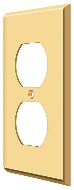 Deltana Switch Plate; Double Outlet; Deltana