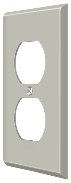 Deltana Switch Plate; Double Outlet; Deltana