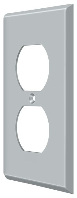 Deltana Switch Plate; Double Outlet; Deltana