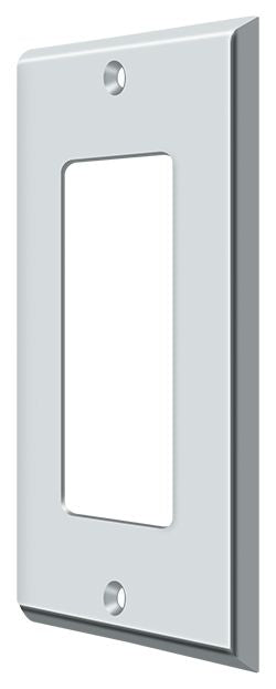 Deltana Switch Plate; Single Rocker; Deltana