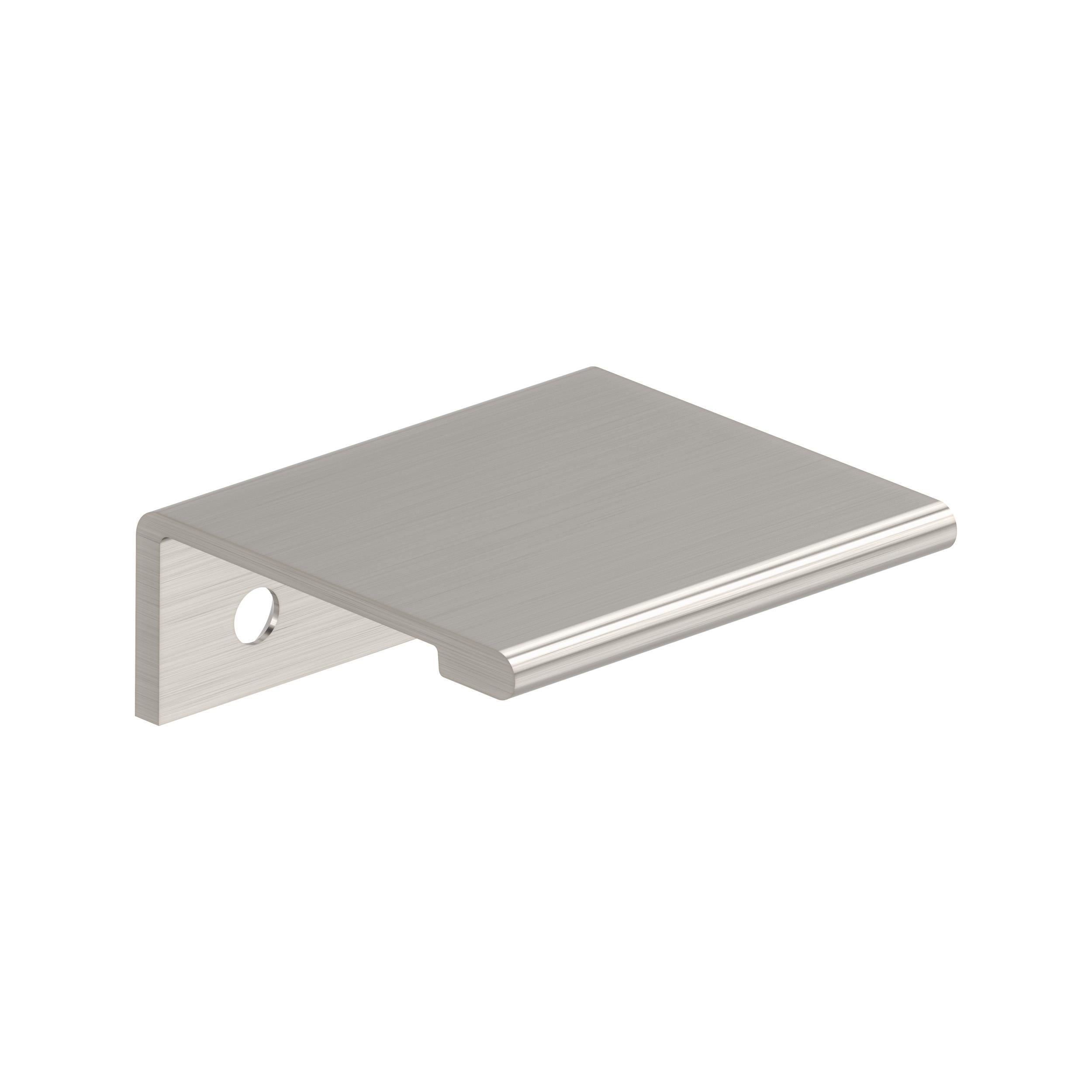 Amerock Streamline II 1-3/4 inch (44mm) Length Edge Pull - 37190 Everyday Basics