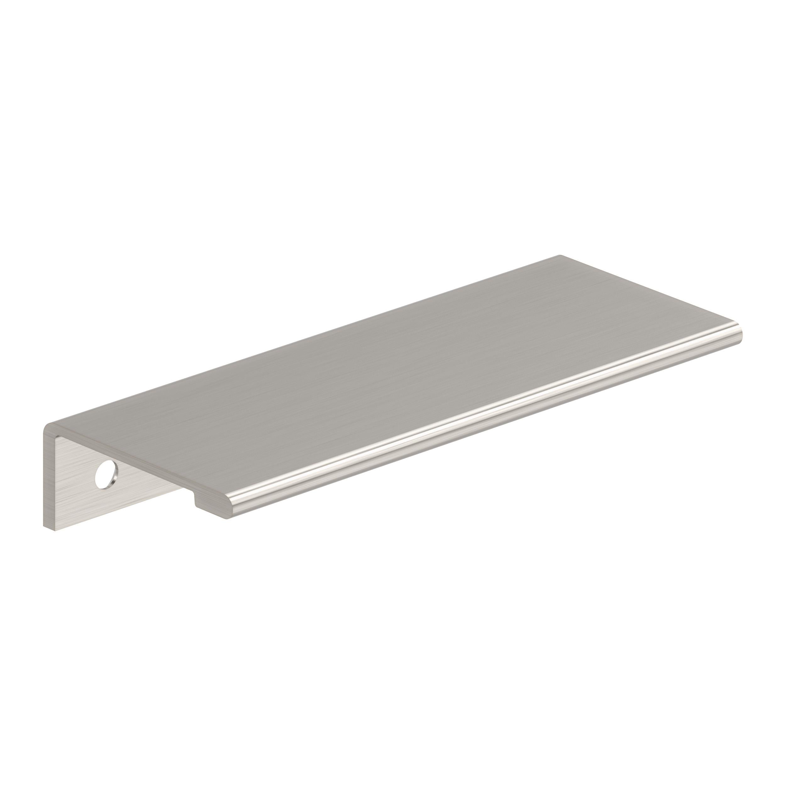 Amerock Streamline II 4 inch (102mm) Length Edge Pull - 37192 Everyday Basics