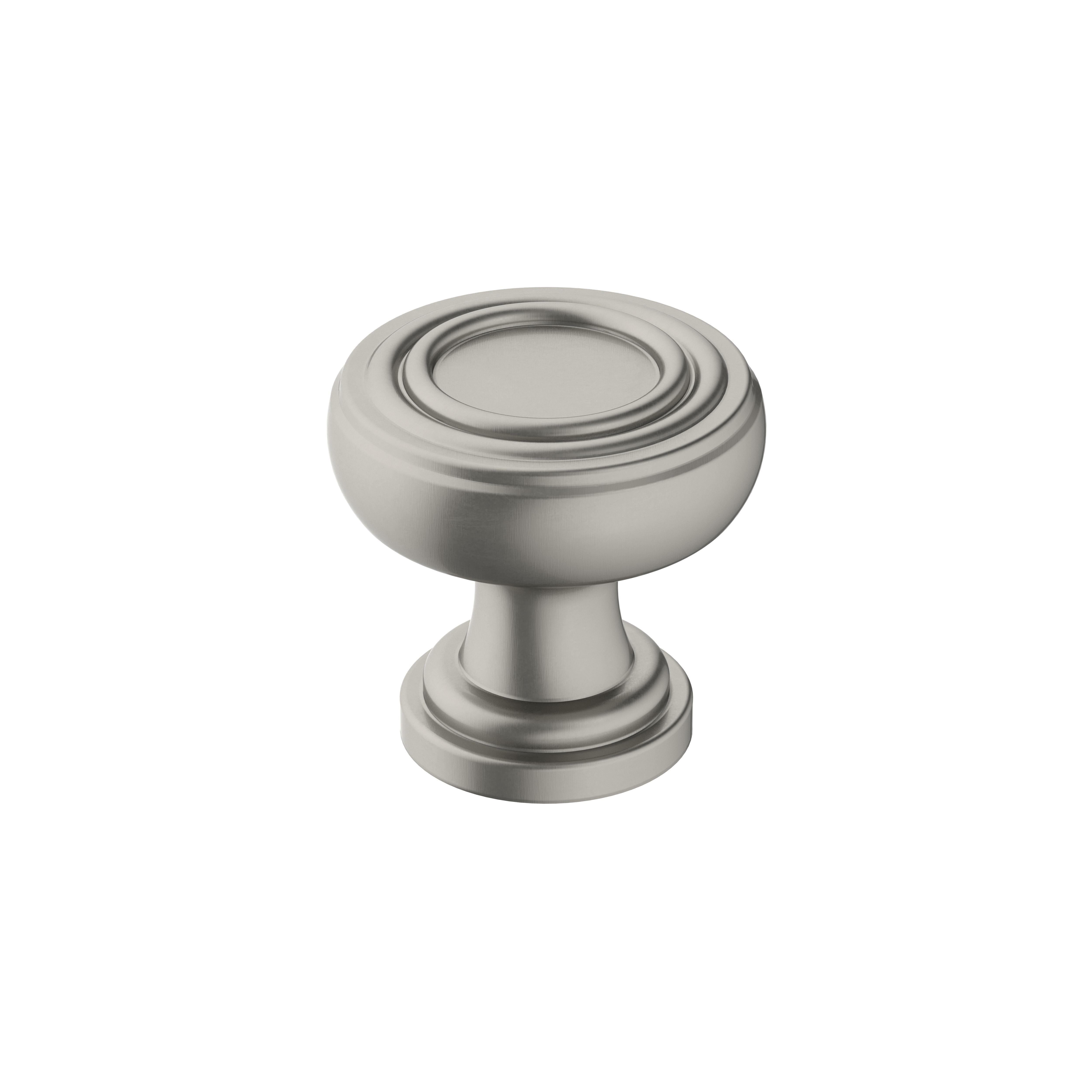 Amerock Ville 1-1/8 in (29 mm) Diameter Cabinet Knob - 36774 Everyday Basics