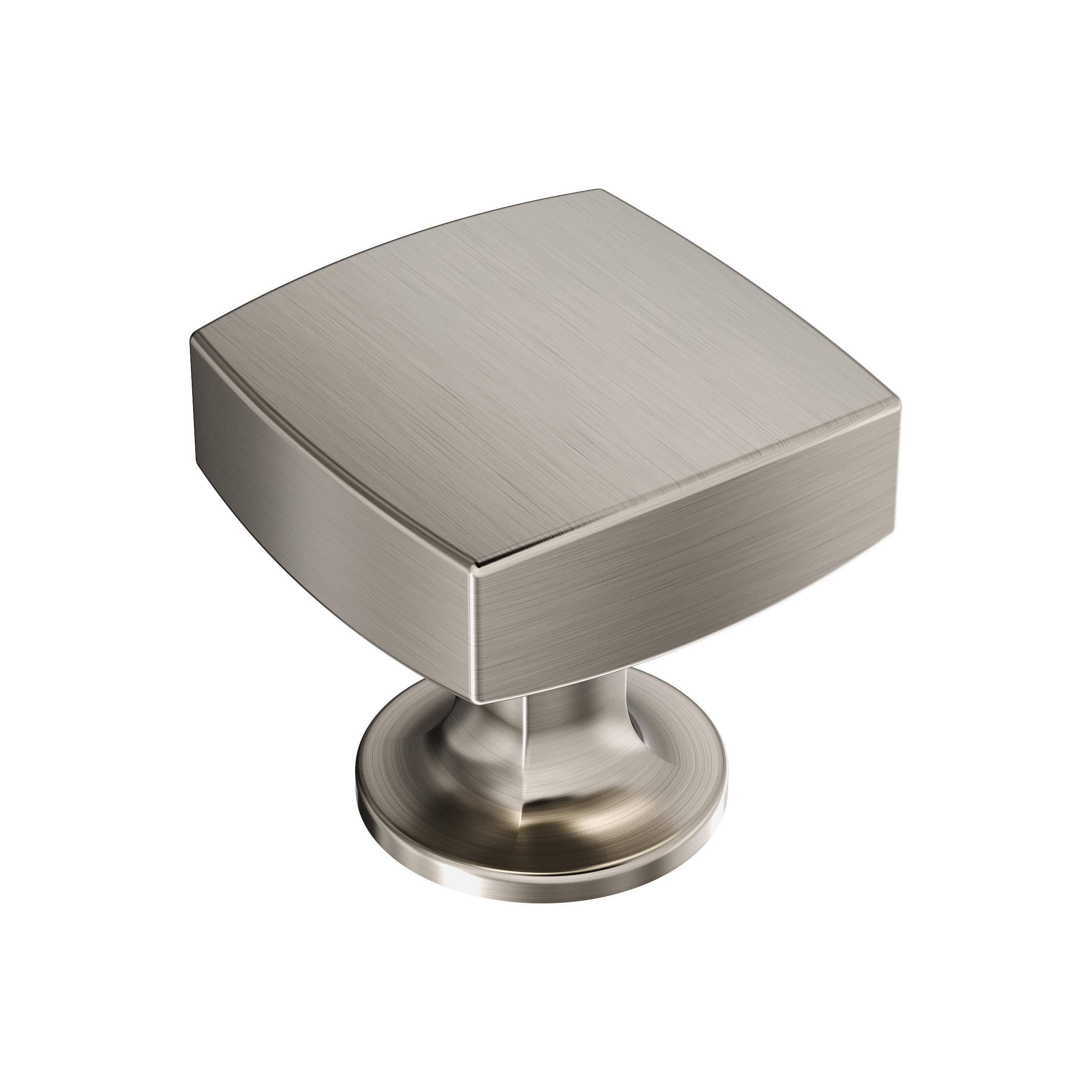 Amerock Everett 1-1/4 in (32 mm) Length Square Cabinet Knob - 37101 Amerock
