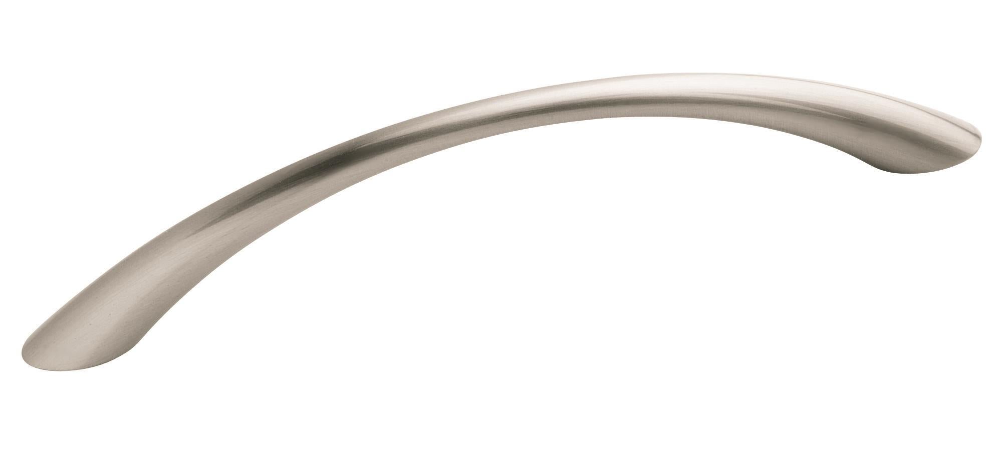 Amerock Everyday Heritage 5-1/16 in (128 mm) Center-to-Center Satin Nickel Cabinet Pull Everyday Basics