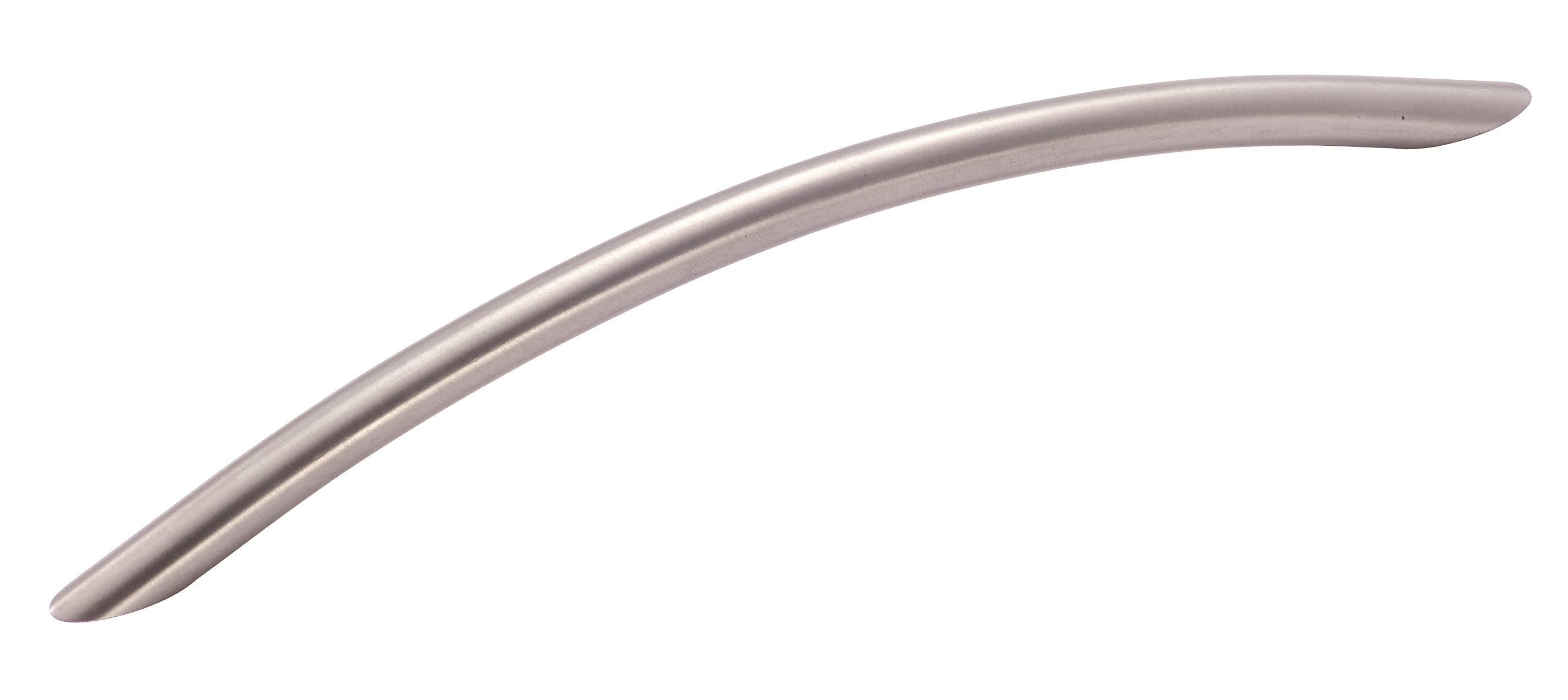Amerock Essential'Z Stainless Steel 7-9/16 in (192 mm) Center-to-Center Stainless Steel Cabinet Pull Amerock