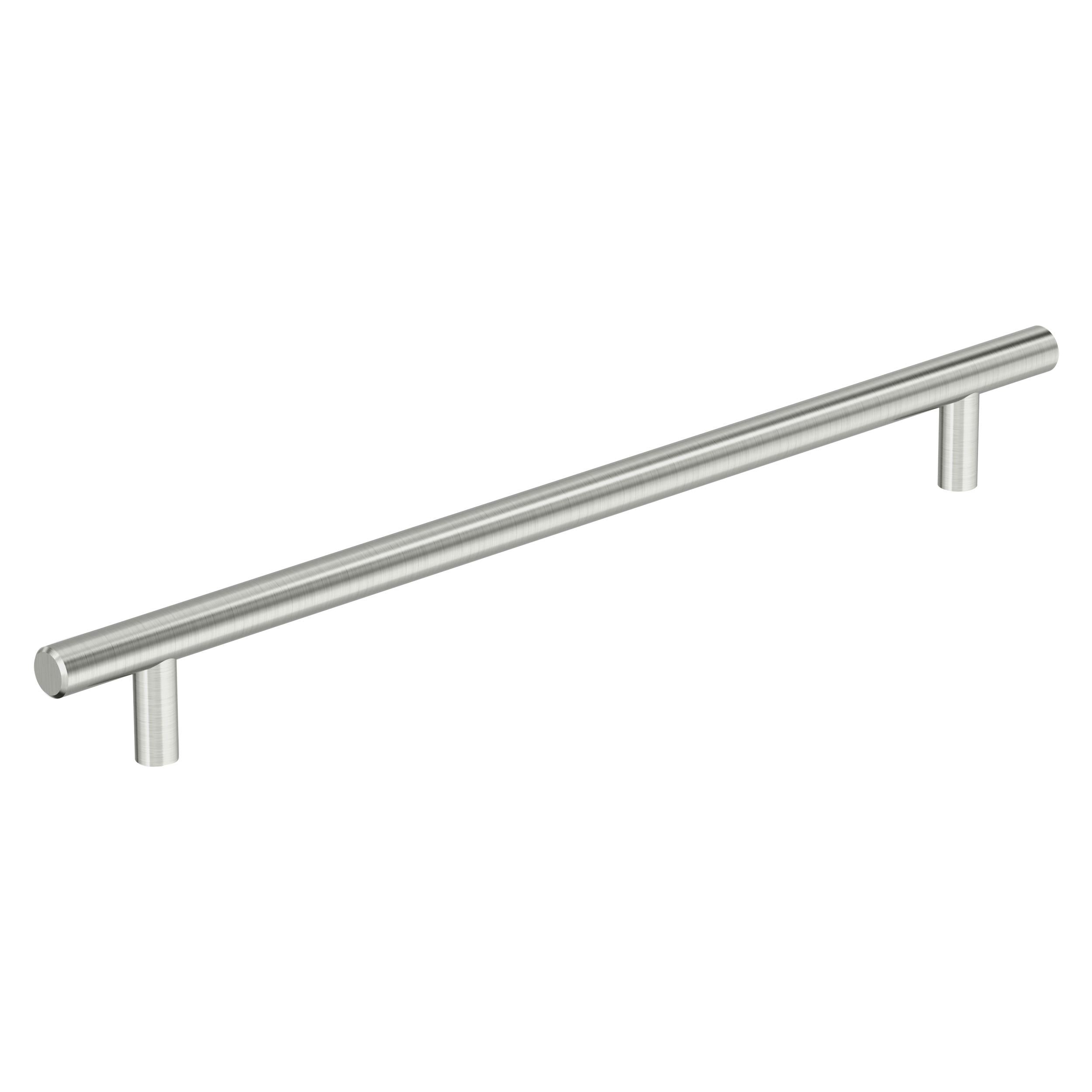 Amerock Bar Pulls Hollow 10-1/16 inch (256mm) Center-to-Center Pull - 37246 Everyday Basics