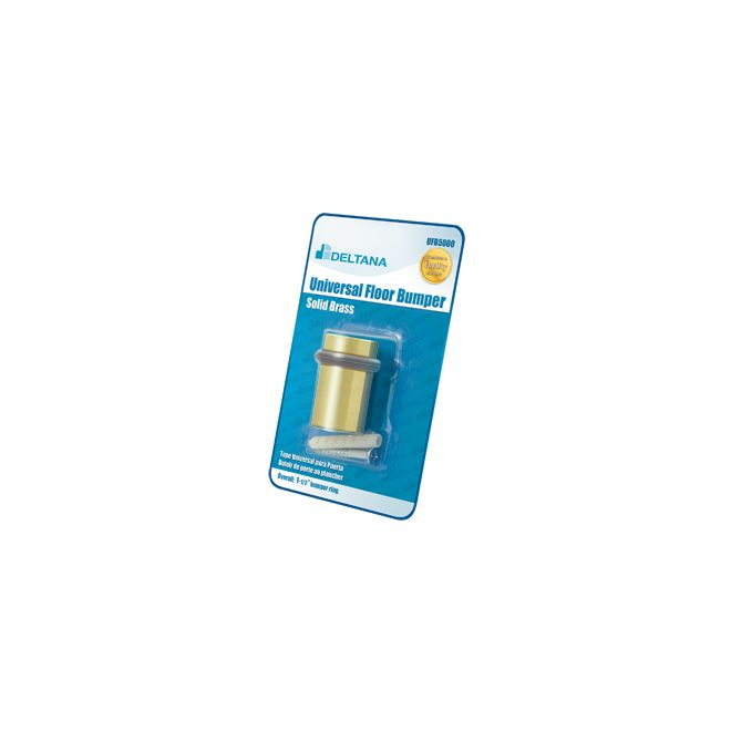 Deltana Universal Floor Bumper Blister Pack; 2"; Deltana