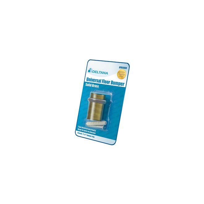 Deltana Universal Floor Bumper Blister Pack; 2"; Deltana