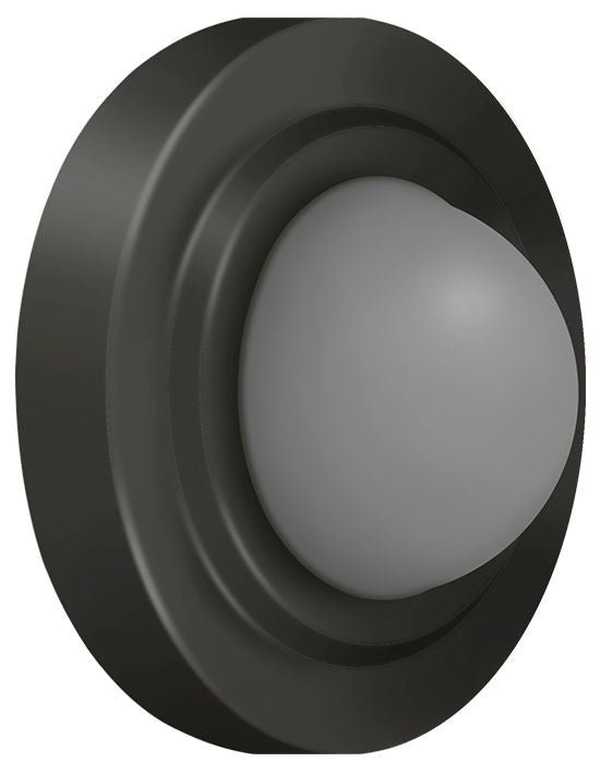 Deltana Convex Flush Bumper 2-3/8" Diameter; Deltana