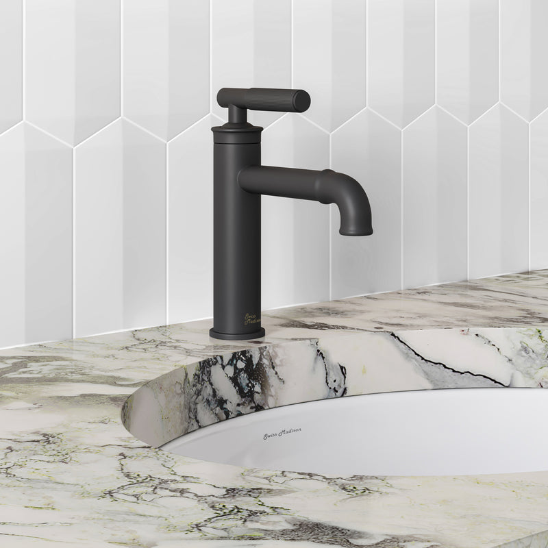 Swiss Madison Avallon Single Hole, Single-Handle Sleek, Bathroom Faucet