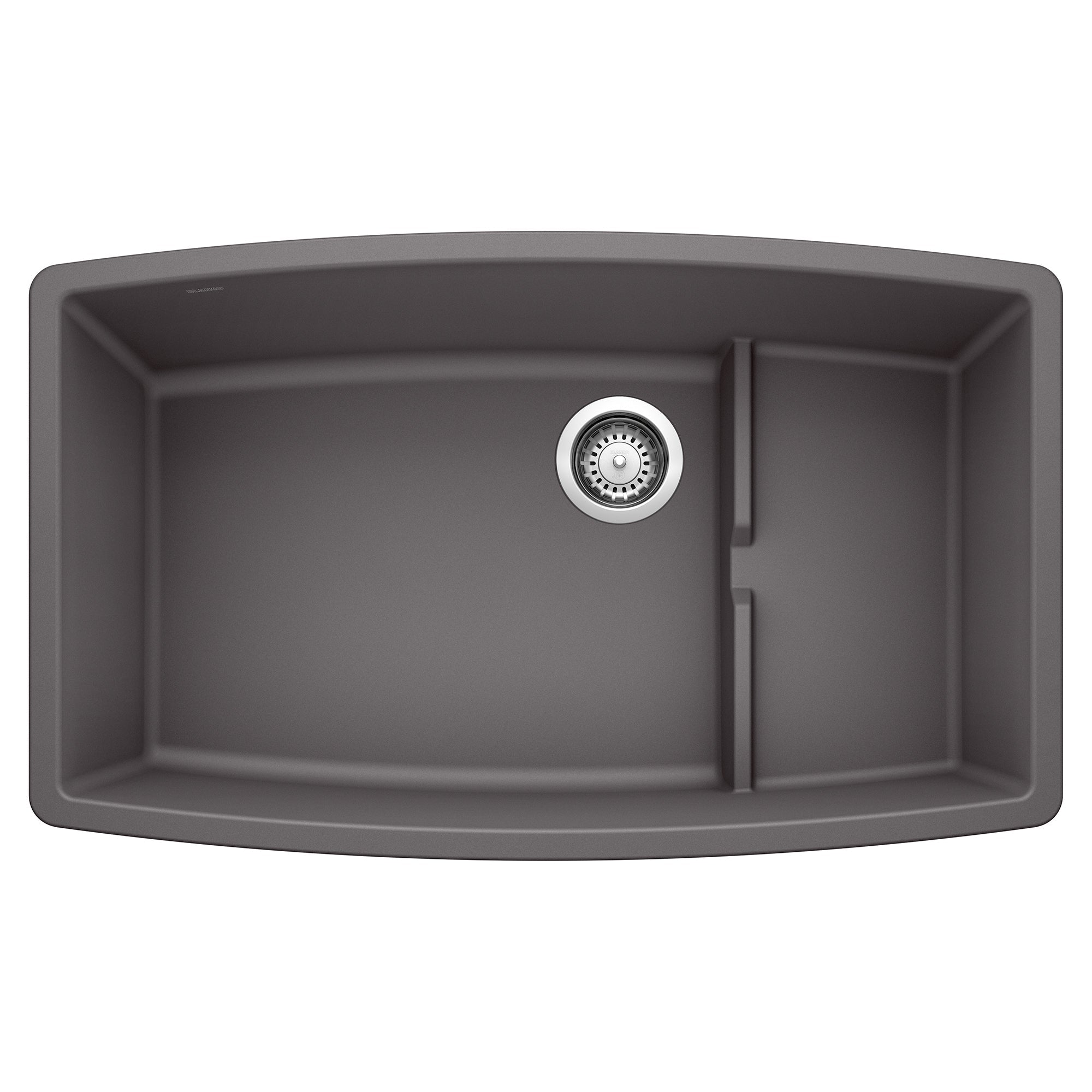 Blanco Performa Cascade SILGRANIT 32" Single Bowl Undermount Kitchen Sink with Colander BLANCO
