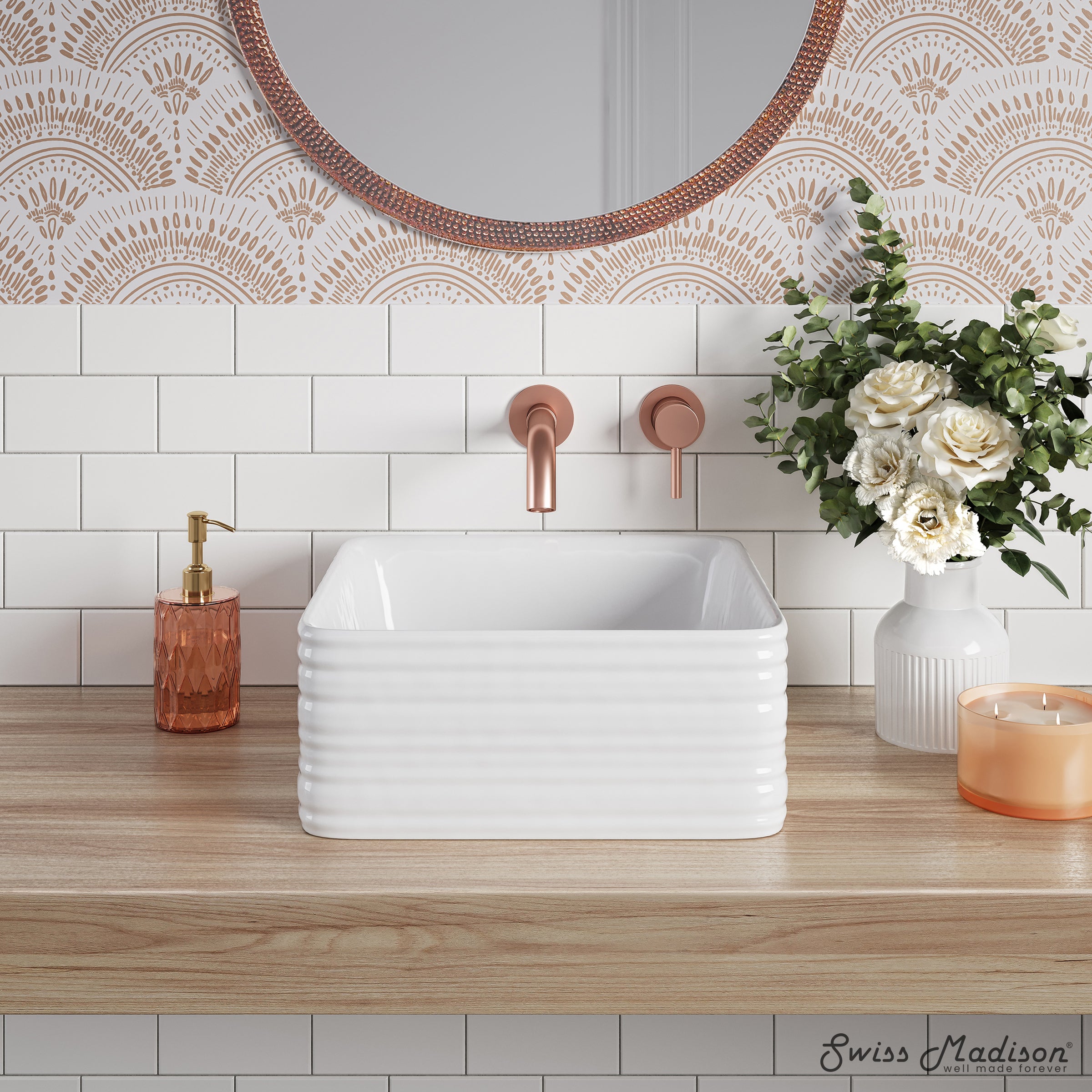 Swiss Madison Adour 14'' Vessel Sink
