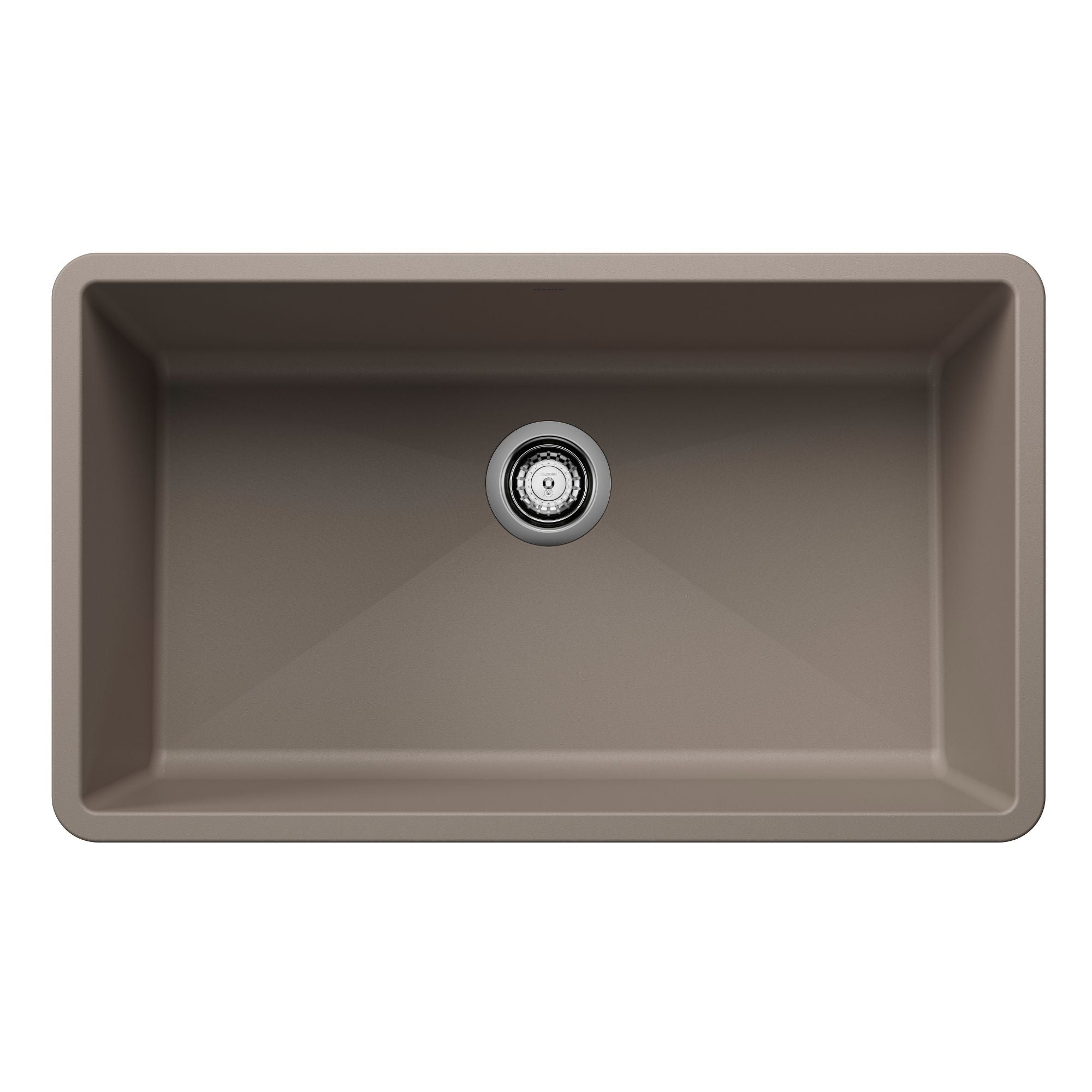 Blanco Precis SILGRANIT 32" Super Single Undermount Kitchen Sink BLANCO