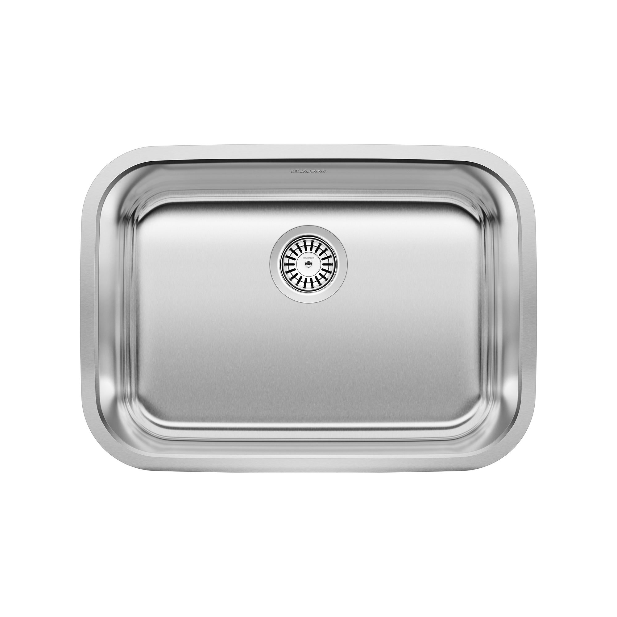 Blanco Stellar 25" Single Bowl Undermount Stainless Steel Kitchen Sink Blanco
