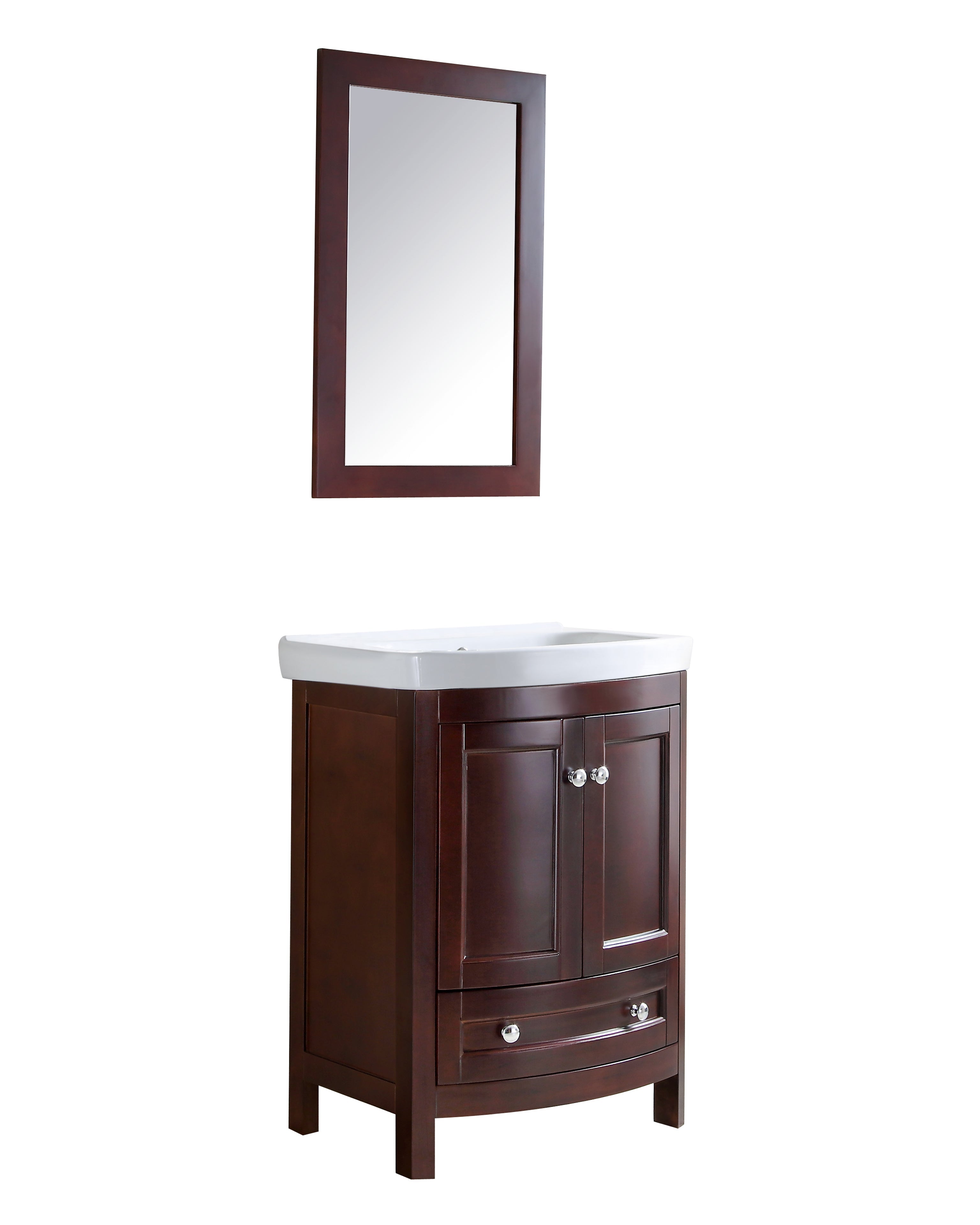 ANZZI  Montresor 24 in. W x 34 in. H Bathroom Vanity Set ANZZI