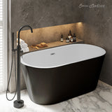 Swiss Madison Claire 60" Freestanding Bathtub