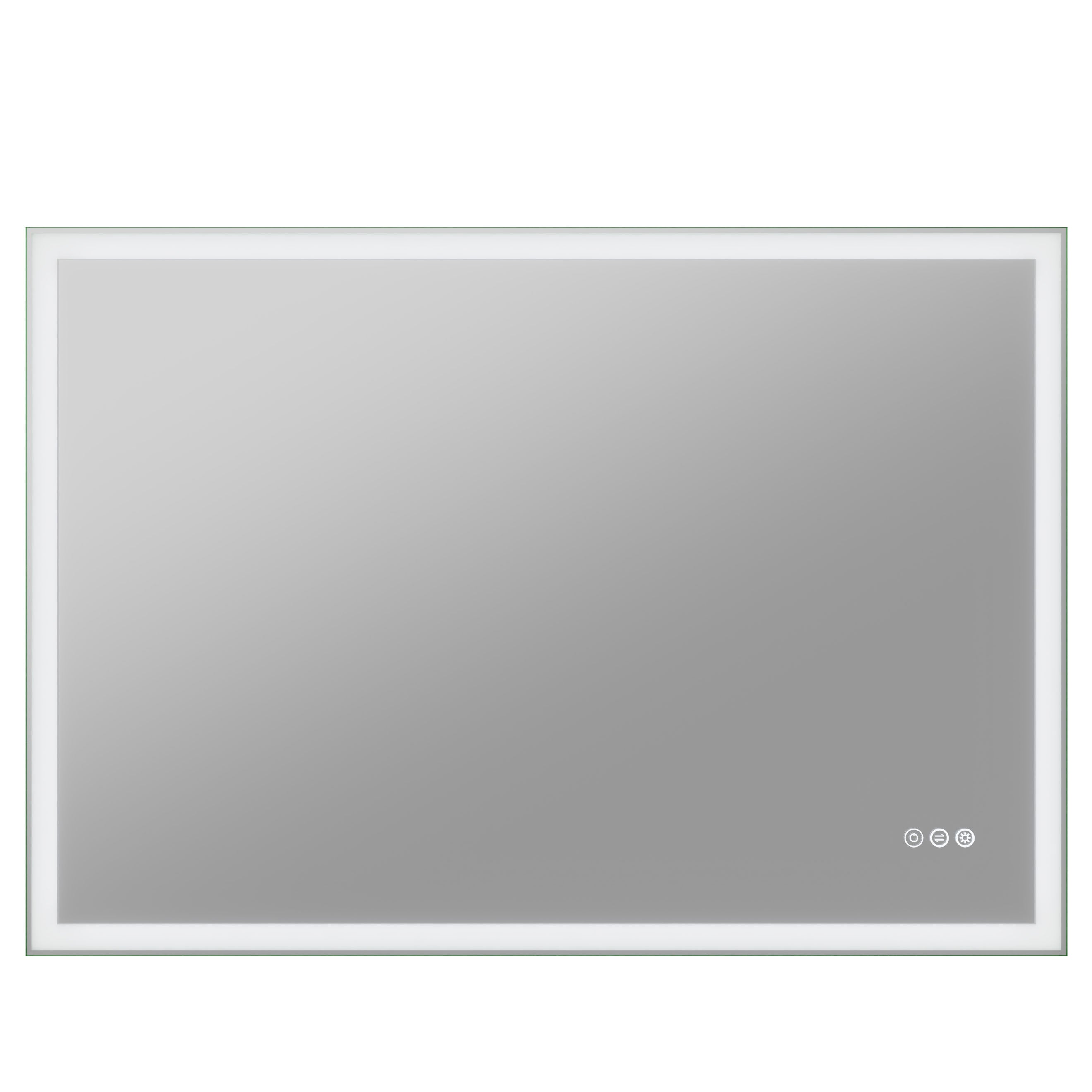 ANZZI 27-in. x 39-in. LED Front/Back Lighting Bathroom Mirror with Defogger ANZZI