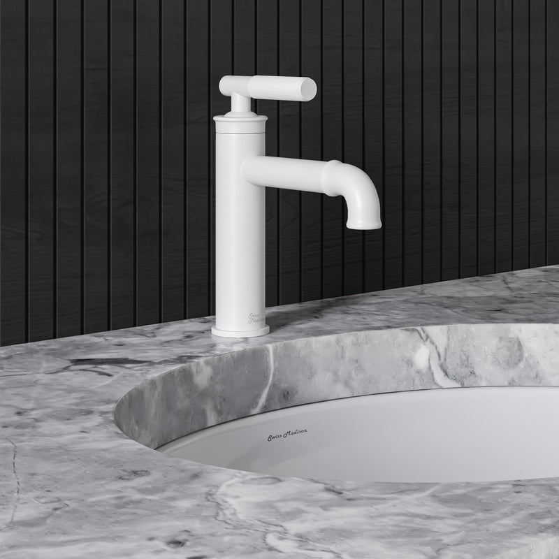 Swiss Madison Avallon Single Hole, Single-Handle Sleek, Bathroom Faucet