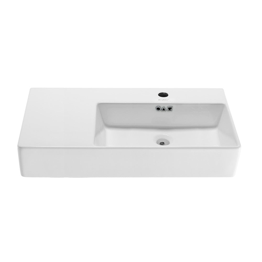 Swiss Madison St. Tropez 36" Rectangle Wall-Mounted Sink