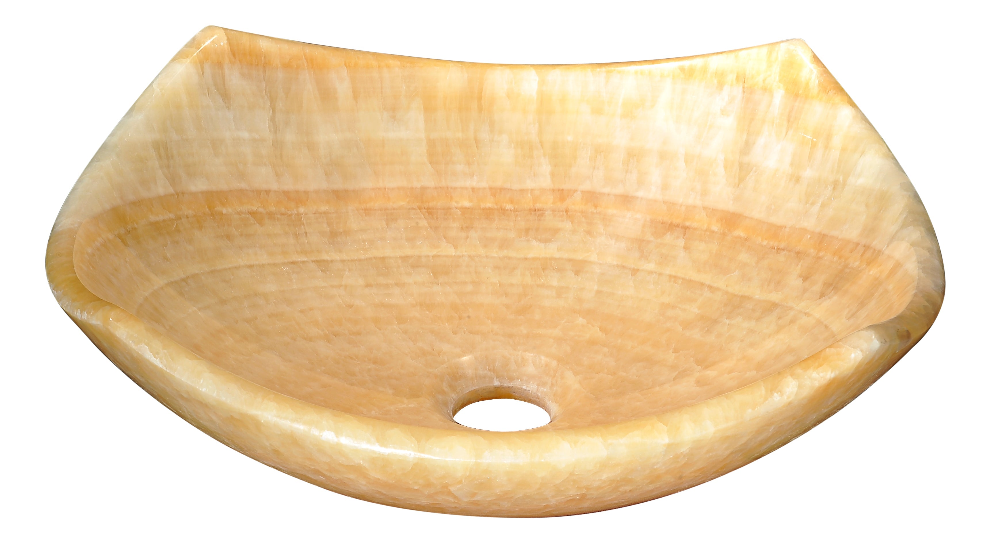 ANZZI  Vespa Natural Stone Vessel Sink in Cream Jade ANZZI