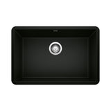 Blanco Precis SILGRANIT 27" Single Bowl Undermount Kitchen Sink Blanco