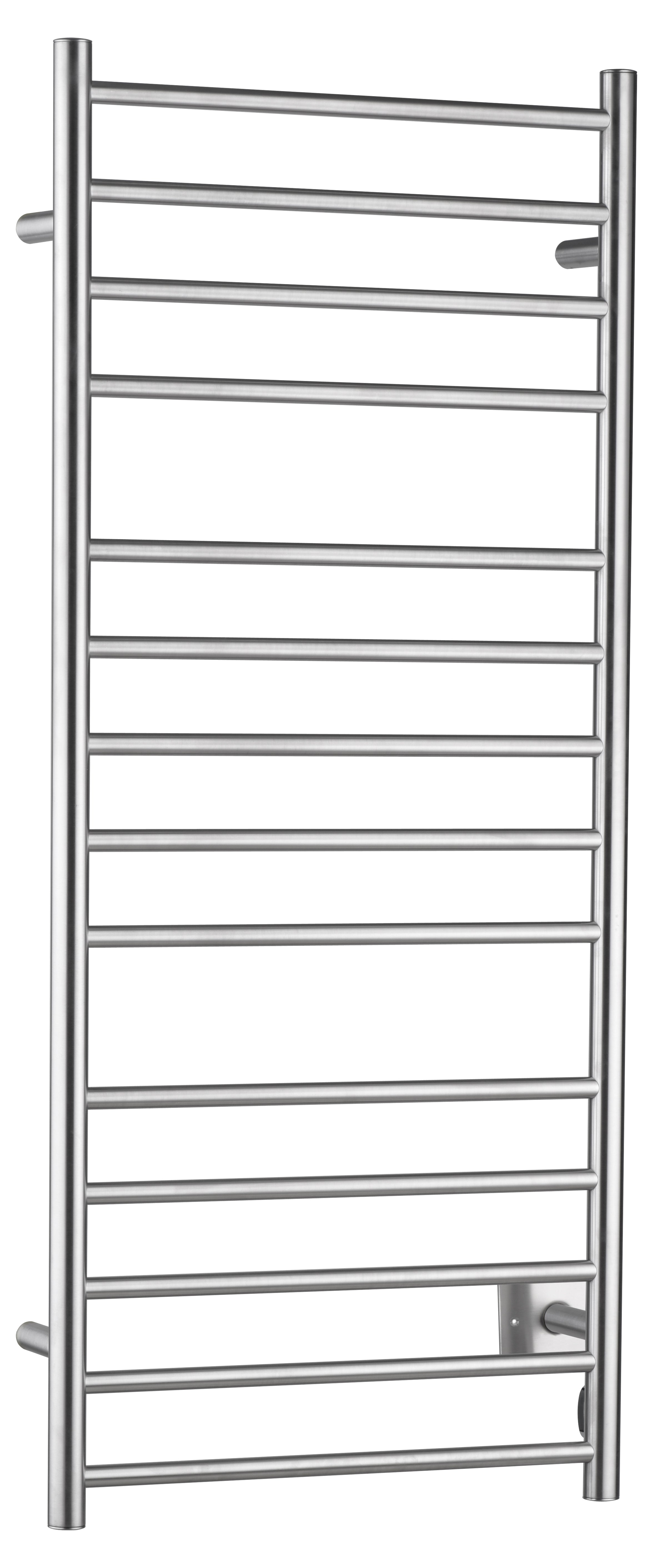 ANZZI Elgon 14-Bar Carbon Steel Wall Mounted Electric Towel Warmer Rack ANZZI