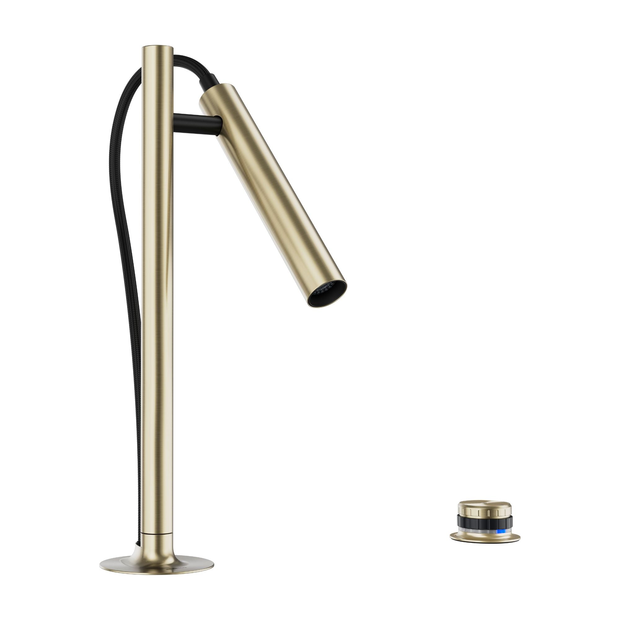 Blanco Luneoo Pull-Down Dual-Spray Kitchen Faucet with Push Button Activation BLANCO